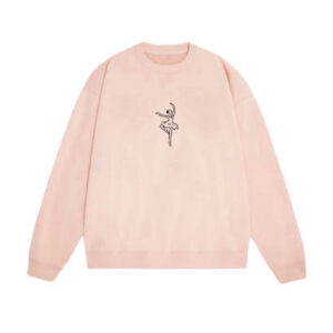 Elegant Girl Illustration Sweatshirt