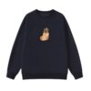 Soft Knit Feel Oversized Sweatshirt