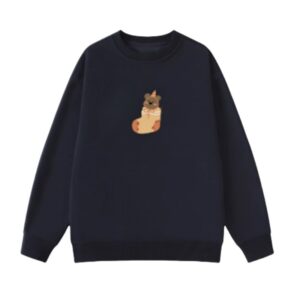 Soft Knit Feel Oversized Sweatshirt